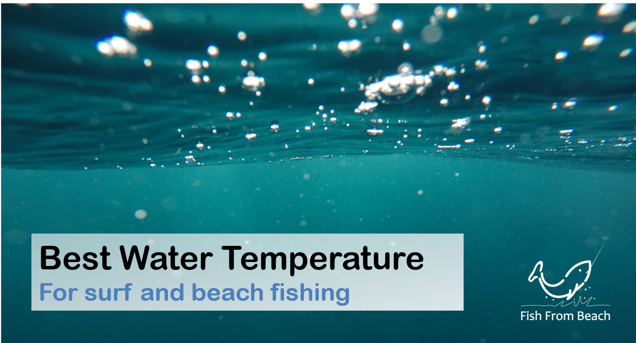 Best water temperature for surf fishing