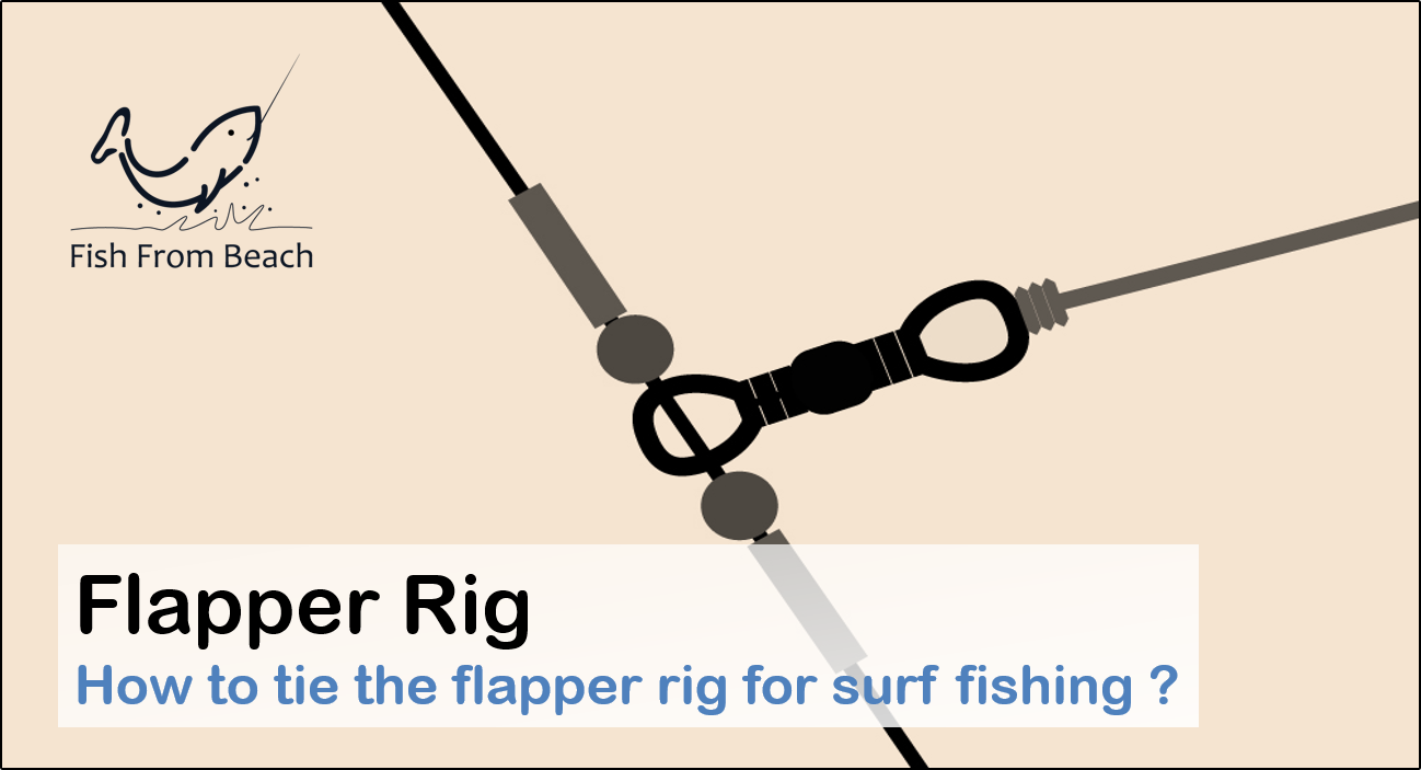 The flapper rig for surf fishing