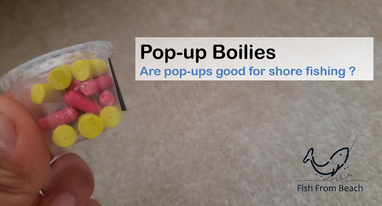 Pop up boilies for surf fishing