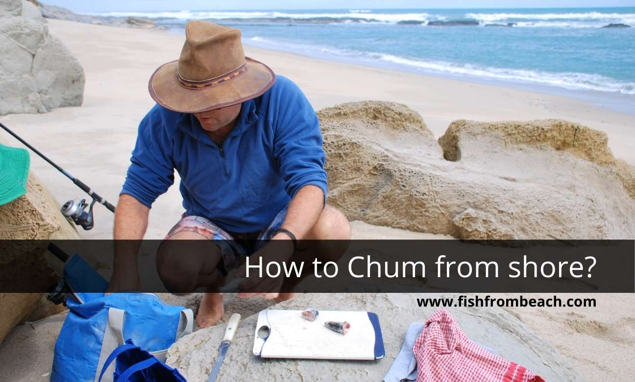 how to chum from the beach ?