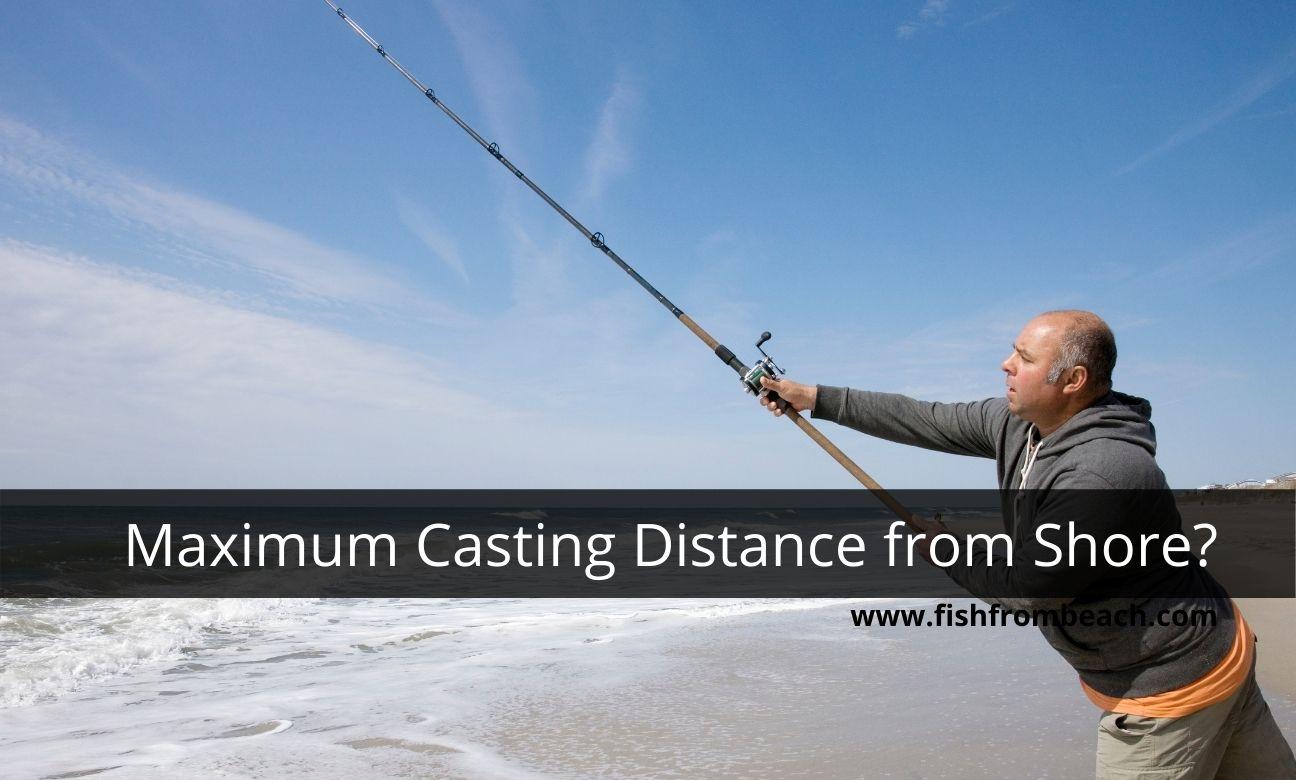 how far can you cast a surf rod ?